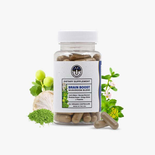 Satori Shroom Co Brain Boost Front View