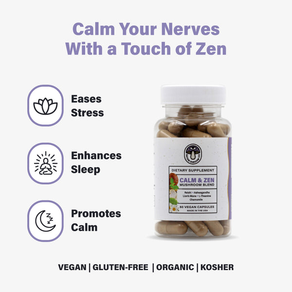 The Benefits of Satori Shroom Co's Calm & Zen